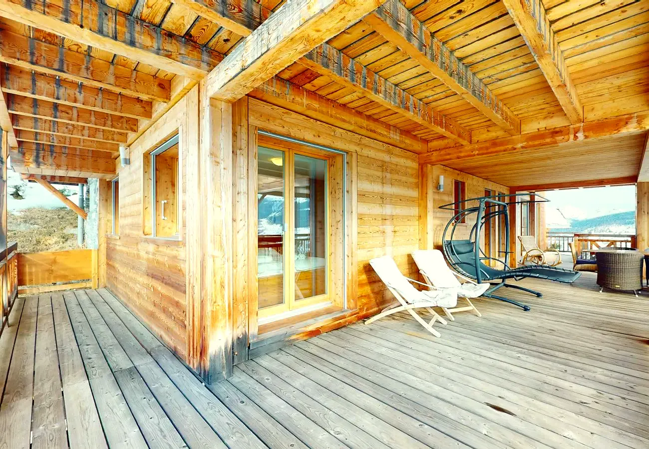 Covered terrace